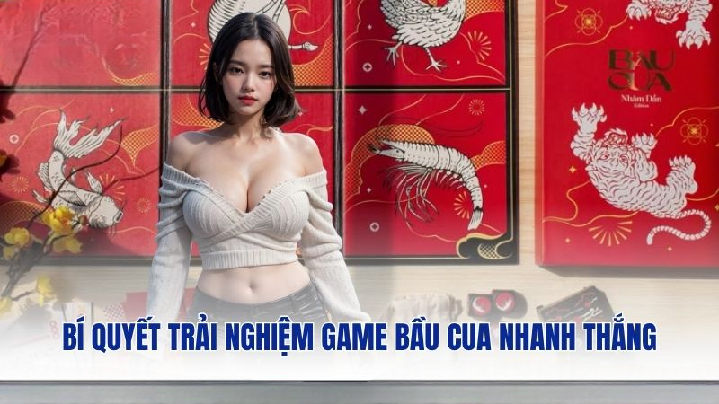 Bí quyết trải nghiệm game bầu cua nhanh thắng